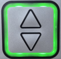 Hoch und runter Aufzugtaste